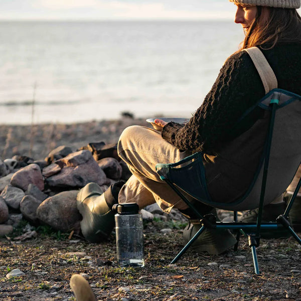 Kvarts Tritan Bottle 1.0 L Cliffside Ash