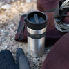 Mika Wide Insulated Travel Mug 0.35 L Stainless Steel