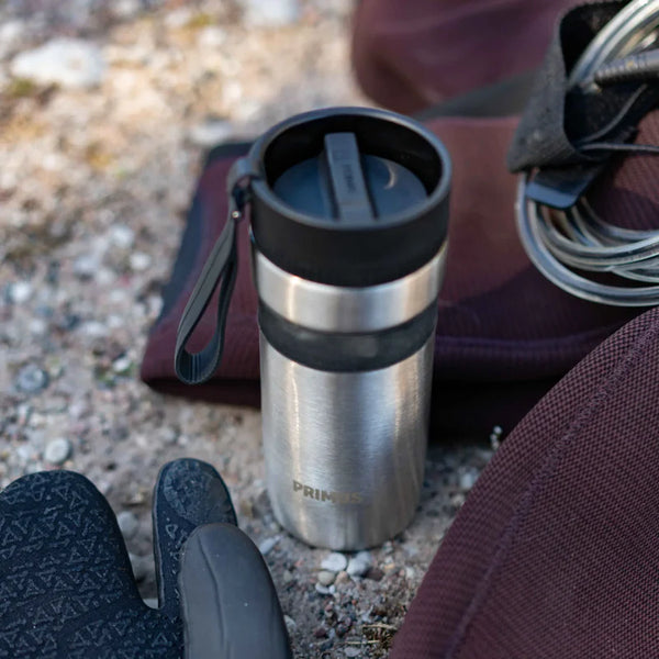 Mika Wide Insulated Travel Mug 0.35 L Stainless Steel